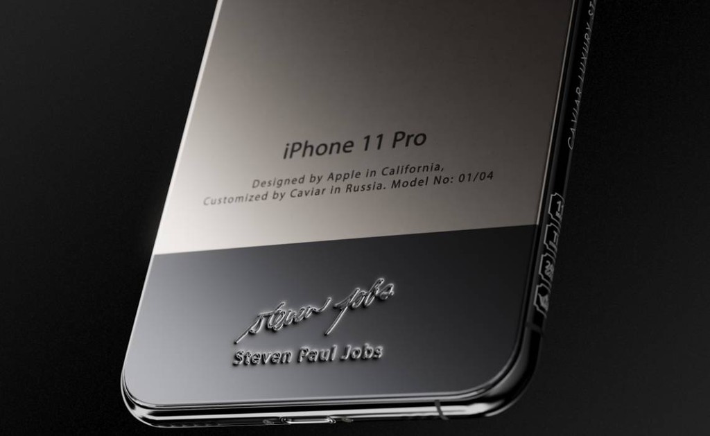 iPhone 11 Pro giá 6.000 USD: vỏ titan, đính vải áo len và chữ kỹ của Steve Jobs ảnh 2