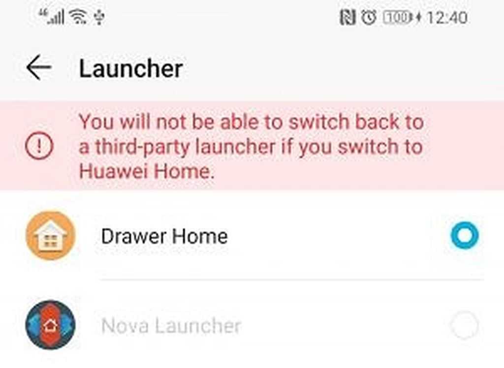 Huawei chặn người dùng Trung Quốc cài launcher ngoài trên EMUI 9 ảnh 2