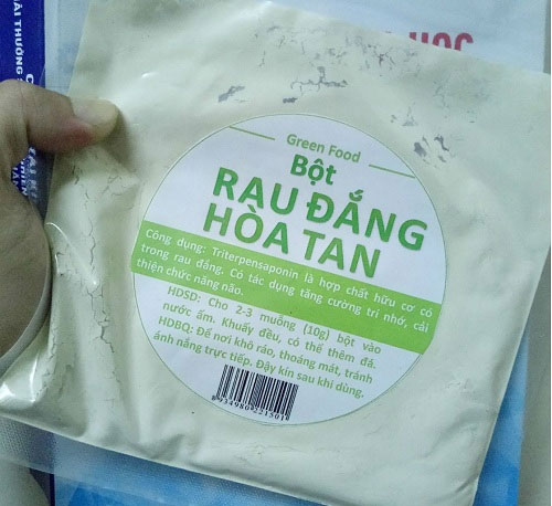 Sinh viên tạo ra thực phẩm chức năng từ rau đắng đầu tiên tại Việt Nam