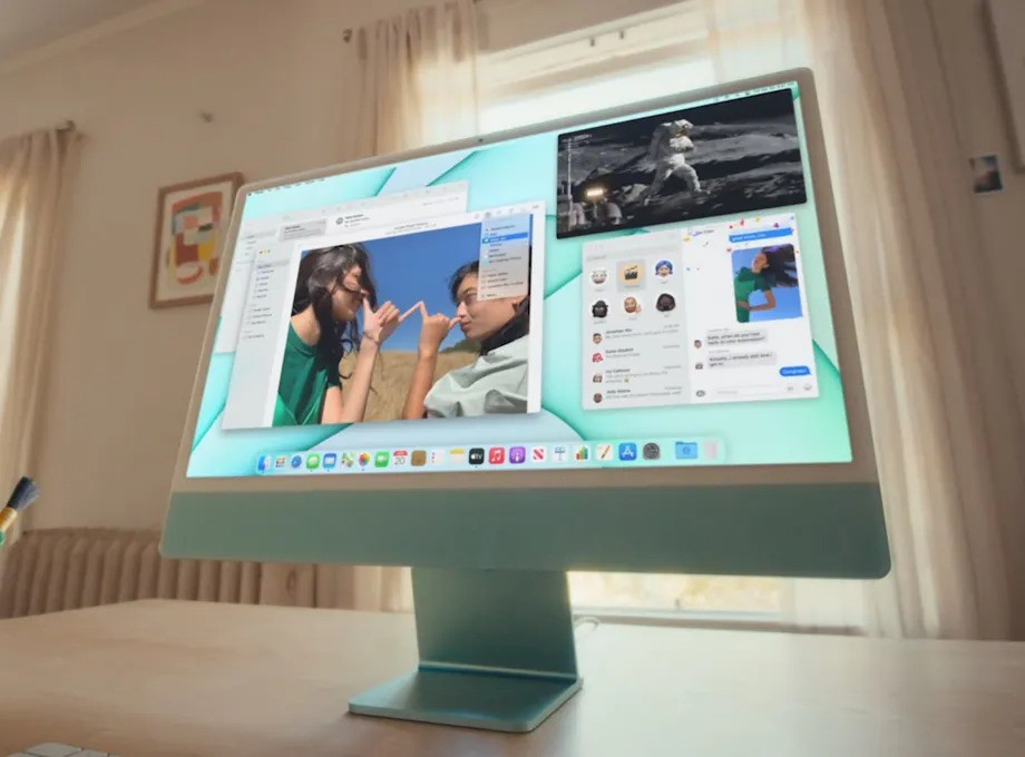 Apple công bố iMac mỏng hơn, dùng chip M1 và có tới 7 màu sắc nổi bật ảnh 1