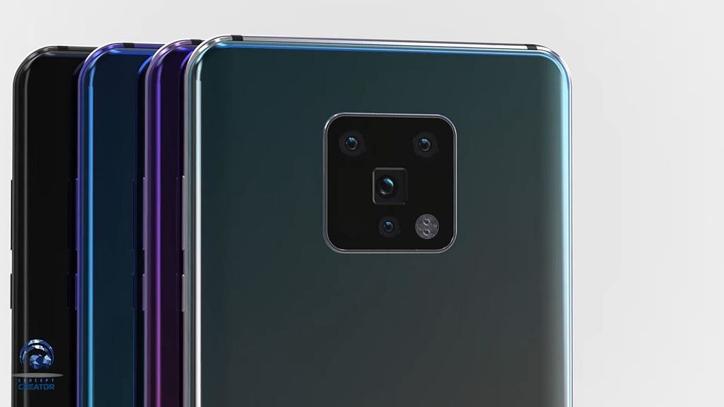 Giữa tâm bão, concept Huawei Mate 30 lộ diện với 5 camera sau ảnh 6