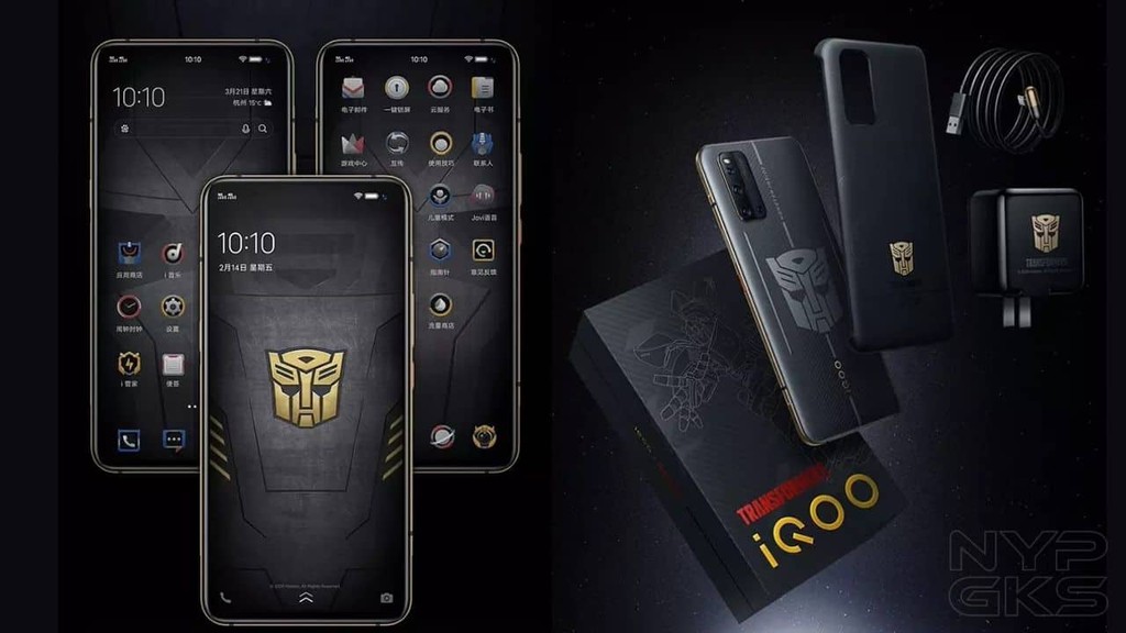 iQOO 3 5G Transformers Limited Edition ra mắt, giá 1.400 USD ảnh 3