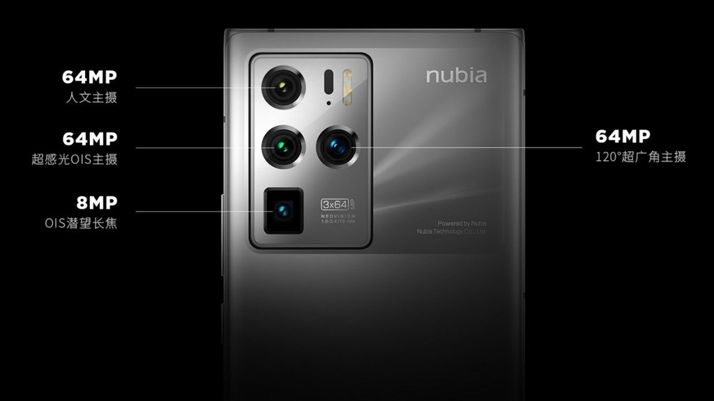 Nubia Z30 Pro ra mắt: Màn hình 144Hz, 3 camera chính 64MP, giá từ 777 USD  ảnh 6