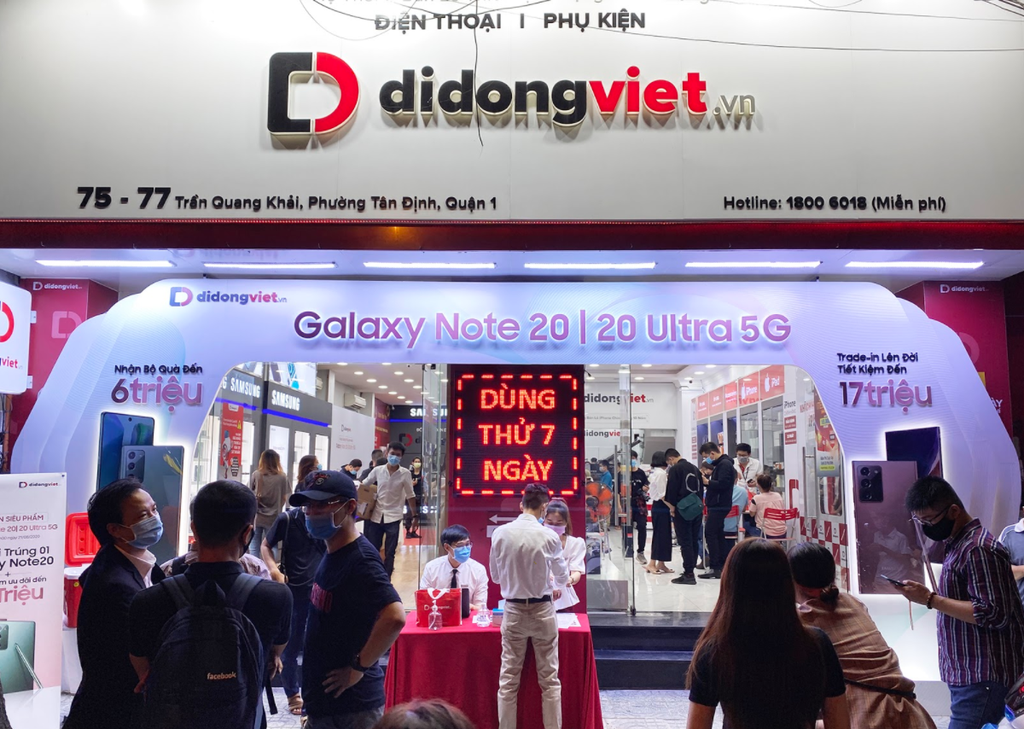 Gần 80% khách chọn Trade-in để sở hữu Galaxy Note20 series tại Di Động Việt ảnh 1
