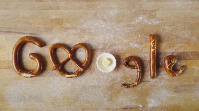 Google tôn vinh chiếc bánh Pretzel được cho là có xuất xứ từ Đức.