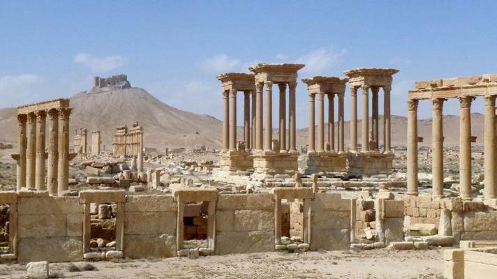 Thành cổ Palmyra.