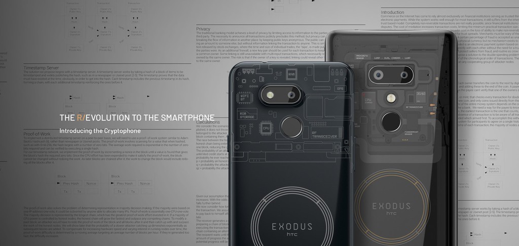 HTC Exodus 1s ra mắt: smartphone blockchain giá 244 USD ảnh 2
