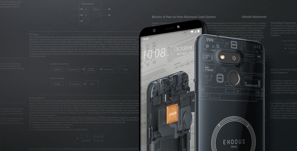 HTC Exodus 1s ra mắt: smartphone blockchain giá 244 USD ảnh 3
