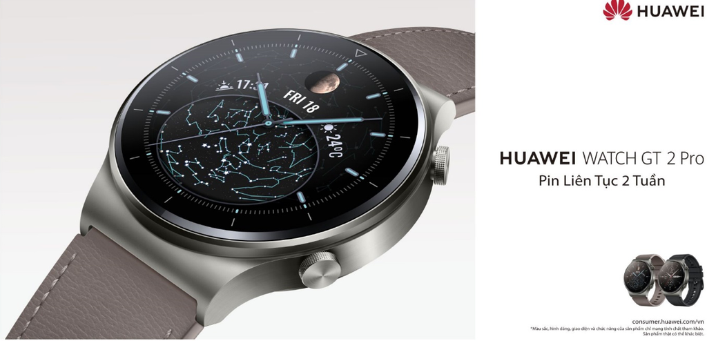 Smartwatch cao cấp HUAWEI WATCH GT 2 Pro ra mắt: thiết kế sang trọng, pin 2 tuần, giá từ 9 triệu ảnh 2