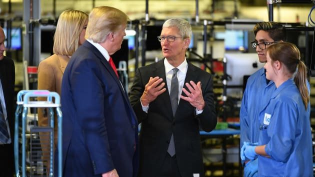Tổng thống Trump thăm nhà máy sản xuất Mac Pro