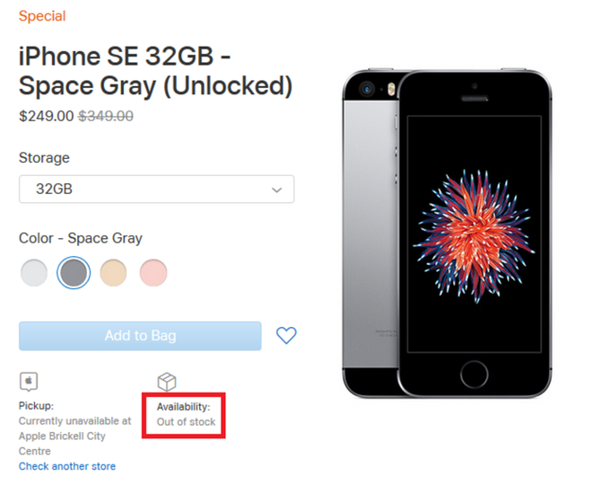 Mới mở bán một ngày, iPhone SE đã chính thức hết hàng - Ảnh 1.