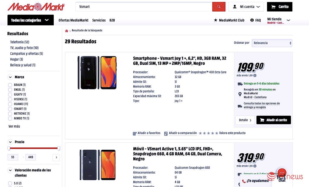 Smartphone của tỷ phú Phạm Nhật Vượng đã bán qua website của nhà bán lẻ điện tử tiêu dùng hàng đầu châu Âu MediaMarkt