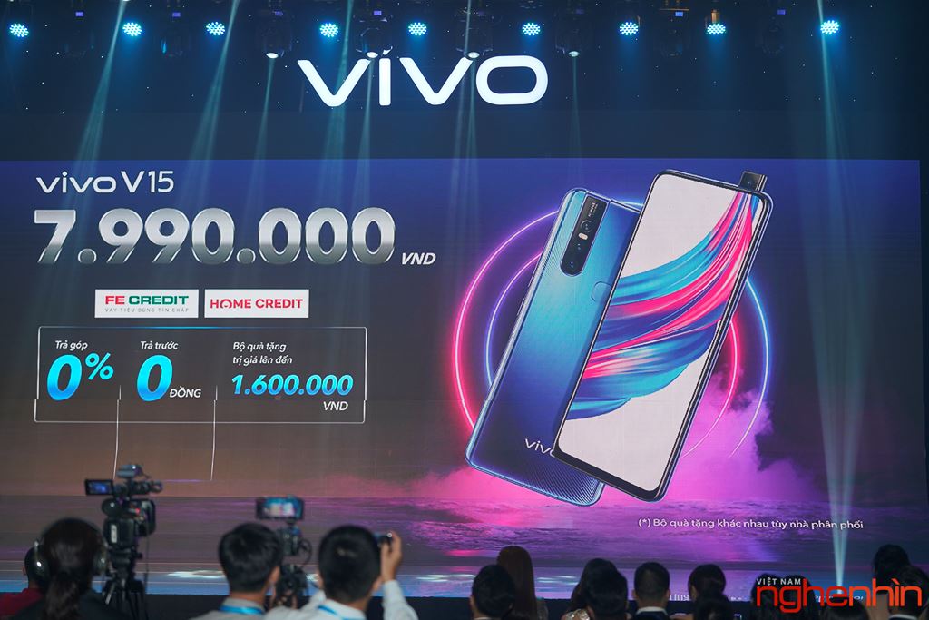 Ra mắt Vivo V15 màn hình siêu tràn viền nhờ camera tàng hình ảnh 5