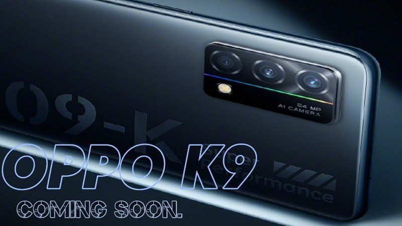 Oppo K9 hé lộ sạc nhanh 65W và camera 64MP ảnh 1