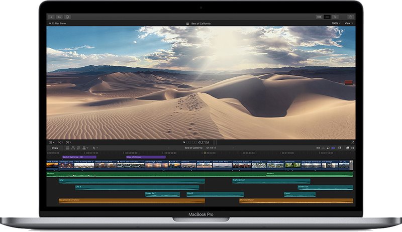 Apple bất ngờ ra mắt MacBook Pro lõi tám cùng bàn phím mới
