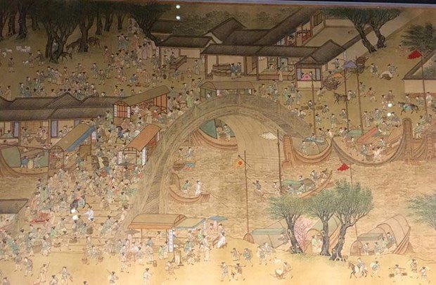 Thời nhà Đường, Trung Quốc đạt nhiều thành tựu về kiến trúc, quân sự.