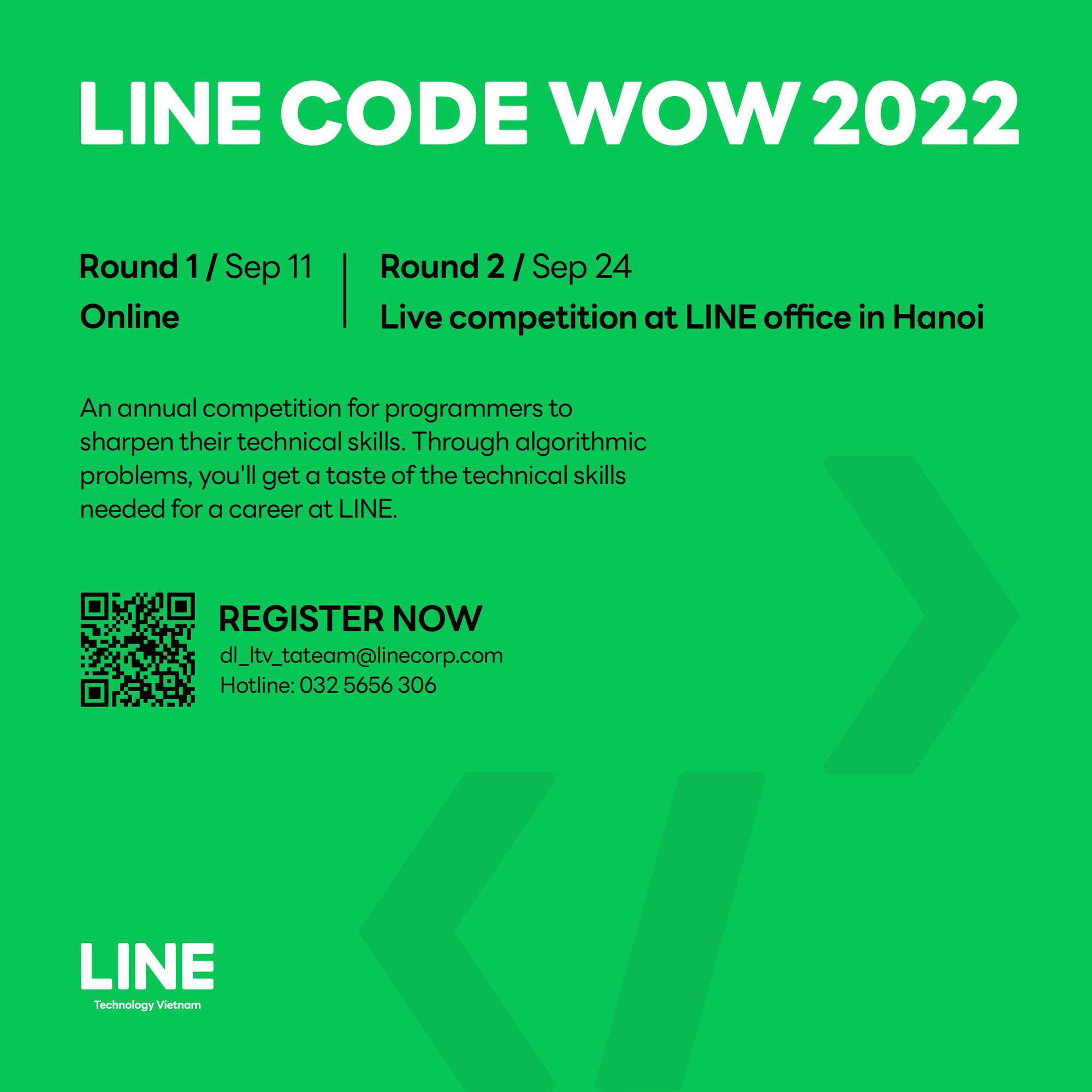 LINE Code Wow 2022 - Thử tài với cuộc thi lập trình quy mô toàn miền Bắc - Ảnh 4.
