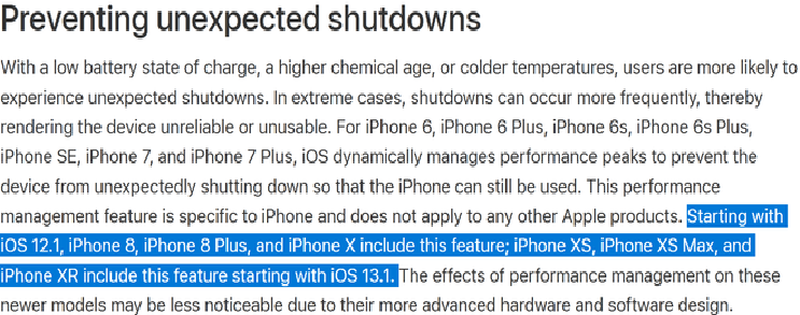 iPhone XS va iPhone XR giam hieu nang khi cap nhat iOS 13.1