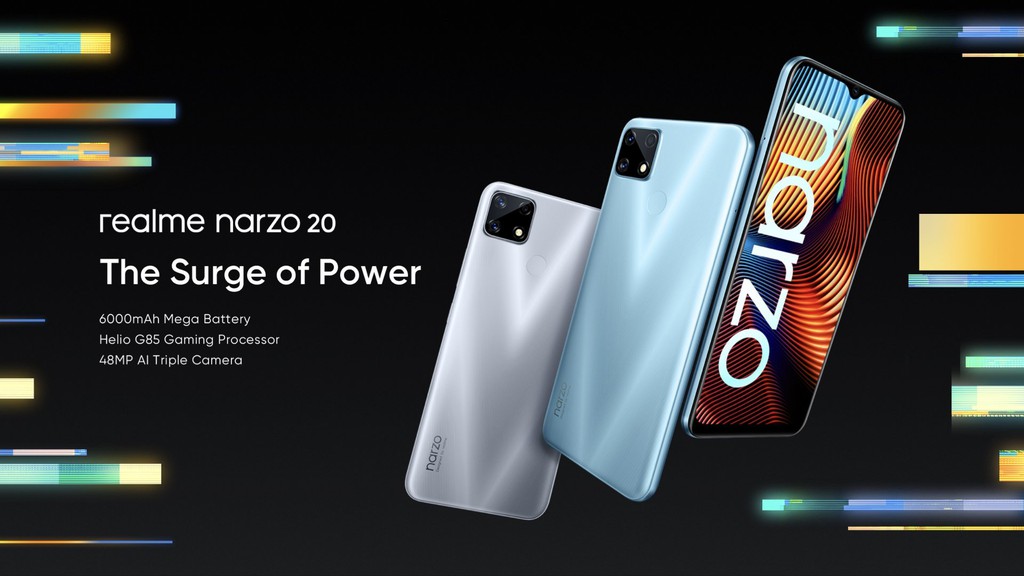 Realme Narzo 20 series ra mắt: Màn hình 90Hz, sạc nhanh 65W, giá từ 115 USD ảnh 4