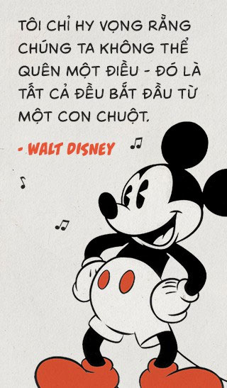  Mickey ban đầu có ngoại hình giống Oswald y hệt, chỉ khác là đôi tai thỏ được vẽ thành hình tròn. 