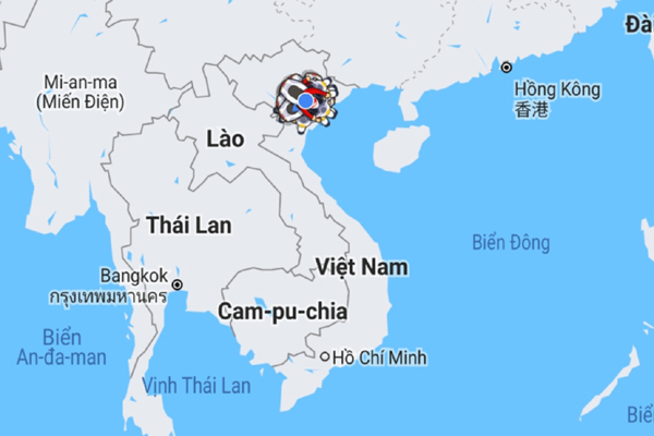 Ứng dụng GoViet gặp sự cố hiển thị bản đồ Việt Nam
