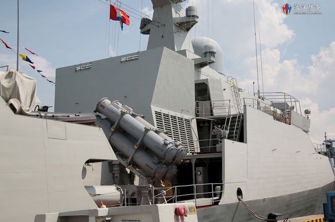 Tàu 016-Quang Trung được trang bị thêm các ống phóng ngư lôi 533mm nhằm tăng khả năng chống ngầm