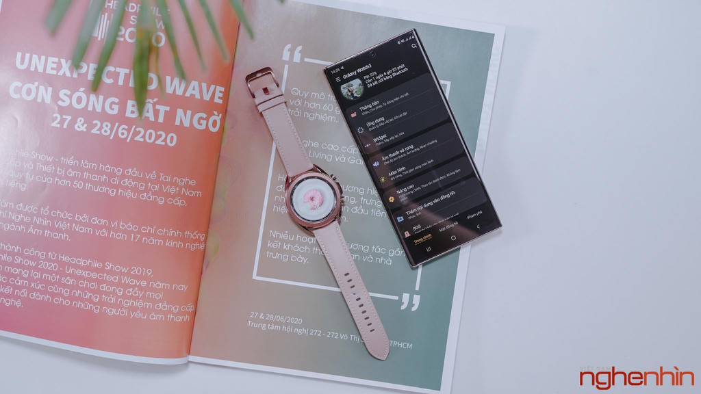 Galaxy Watch3: Smartwatch Vedette nhiều công nghệ thú vị của Samsung ảnh 2