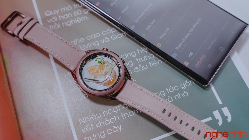 Galaxy Watch3: Smartwatch Vedette nhiều công nghệ thú vị của Samsung ảnh 3