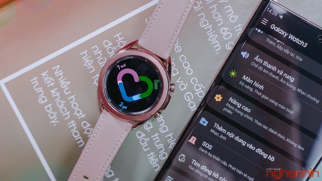Galaxy Watch3: Smartwatch Vedette nhiều công nghệ thú vị của Samsung ảnh 4