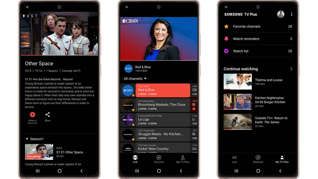 Samsung tung ứng dụng TV miễn phí cho smartphone: 135 kênh, xem mọi TV ảnh 1