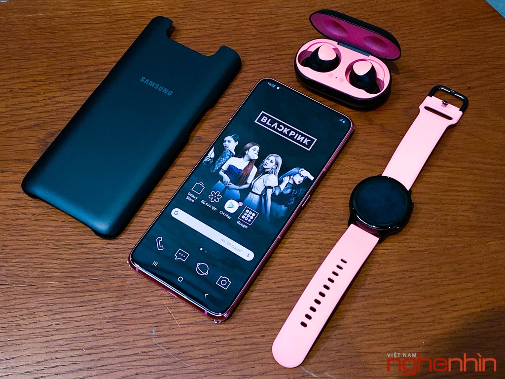 Đập hộp Galaxy A80 BlackPink Edition phiên bản giới hạn giá 23 triệu ảnh 2