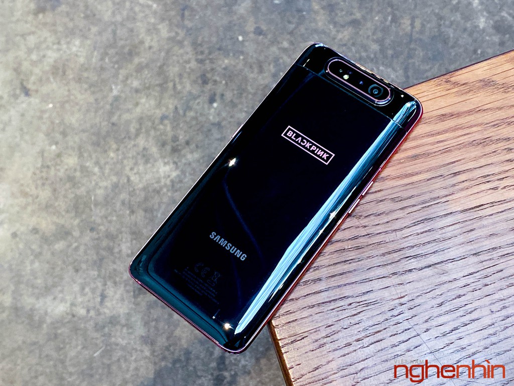 Đập hộp Galaxy A80 BlackPink Edition phiên bản giới hạn giá 23 triệu ảnh 6