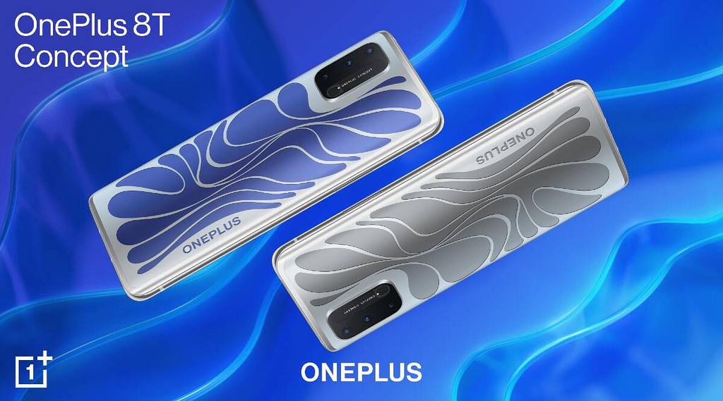 OnePlus 8T Concept lộ mặt lưng đổi màu bắt mắt và radar mmWave ảnh 1