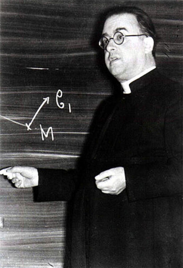 Nhà khoa học Georges Lemaitre.
