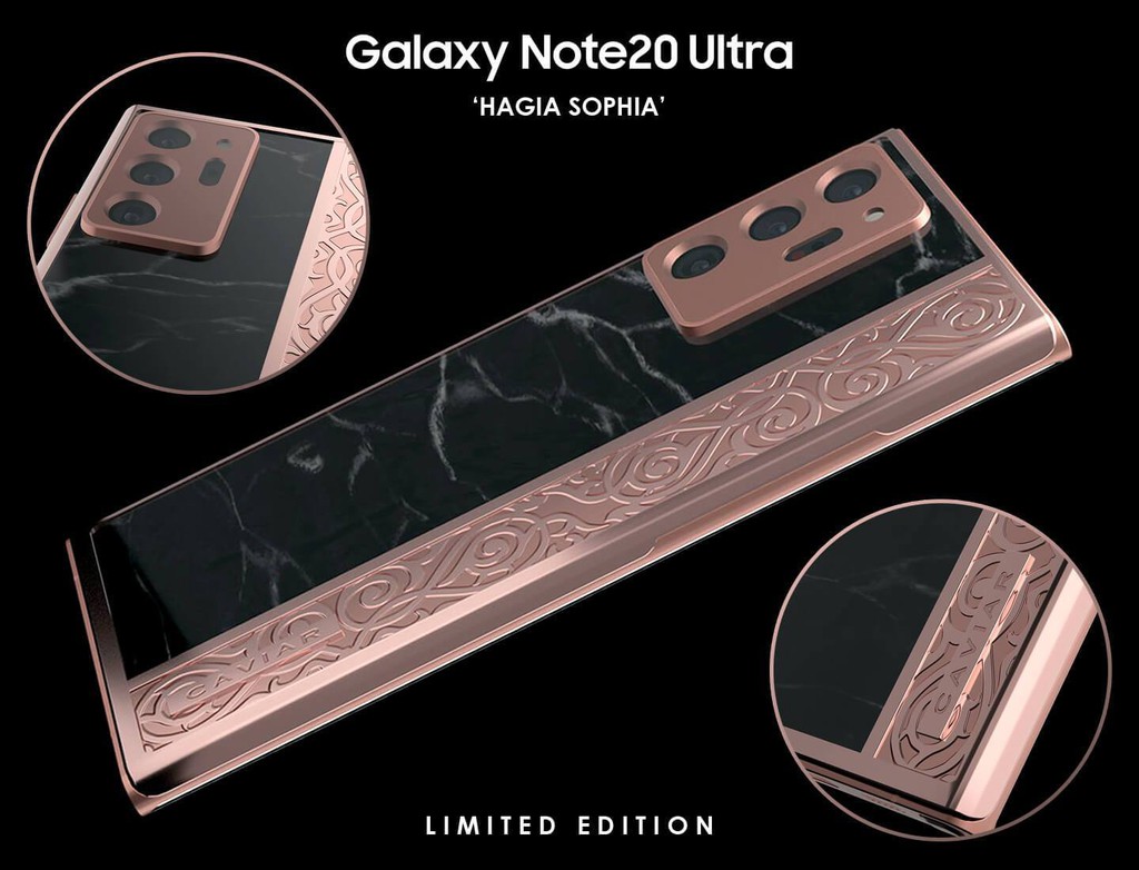 Caviar “chế tác” Galaxy Note20 Ultra bằng cẩm thạch và vàng, giá từ 5.700 USD ảnh 2