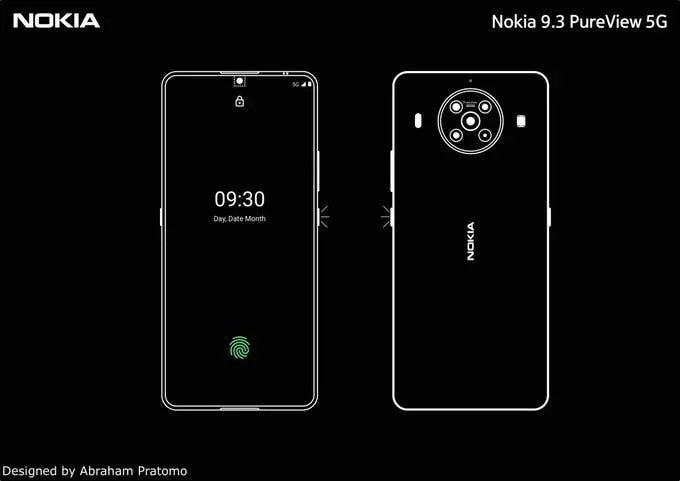 Smartphone Nokia có camera ẩn dưới màn hình, snapdragon 865, RAM 8GB, giá khoảng 800 USD ảnh 2