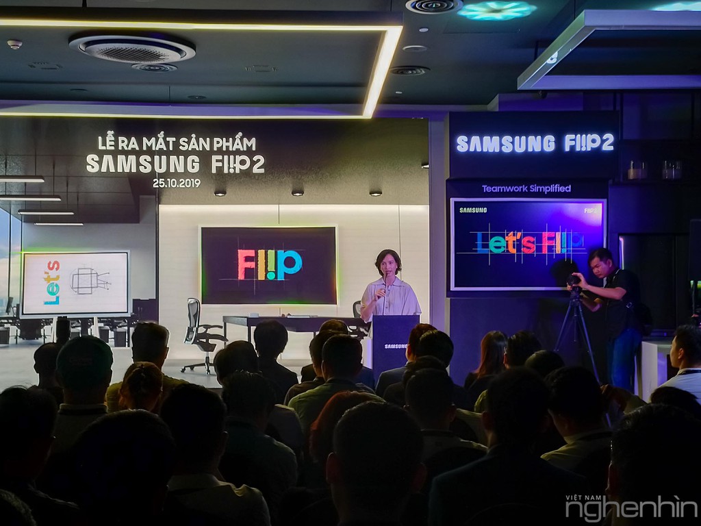 Samsung ra mắt bảng tương tác Flip 2: kết nối đa dạng, tương tác trực quan, giá từ 59 triệu ảnh 1