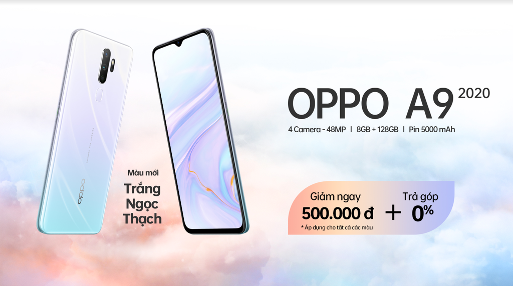 Oppo A9 2020 có áo mới màu trắng ngọc thạch, giá 6,9 triệu đồng ảnh 4