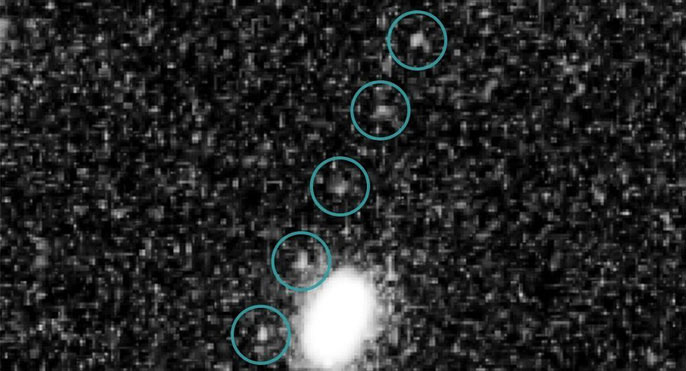 Loạt ảnh chụp mới nhất của New Horizons về thiên thể bí ẩn không có đường cong ánh sáng