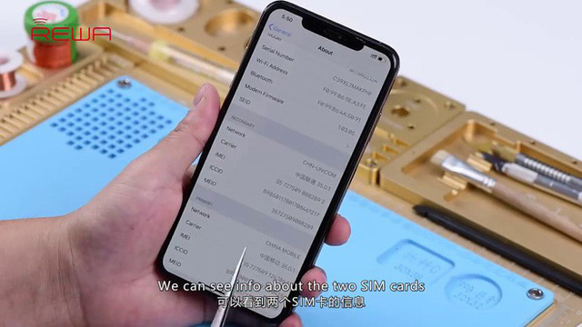 Kỹ thuật viên Trung Quốc độ thành công iPhone XS Max 1 SIM vật lý thành 2 SIM vật lý, nhưng xem xong có lẽ chẳng ai muốn làm theo - Ảnh 12.