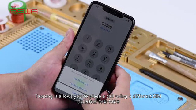 Kỹ thuật viên Trung Quốc độ thành công iPhone XS Max 1 SIM vật lý thành 2 SIM vật lý, nhưng xem xong có lẽ chẳng ai muốn làm theo - Ảnh 13.