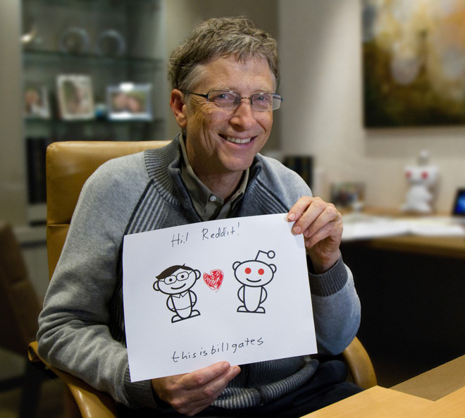 Bác tỷ phú thiện lành Bill Gates vừa có màn trả lời xuất sắc trên Reddit: giờ tôi đang hạnh phúc, 20 năm nữa nhớ hỏi lại câu này nhé - Ảnh 1.