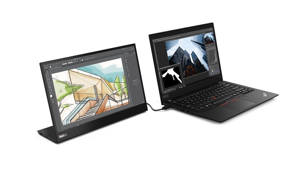 Lenovo ra mắt màn hình di động 14 inch siêu mỏng nhẹ giá 249 USD ảnh 1