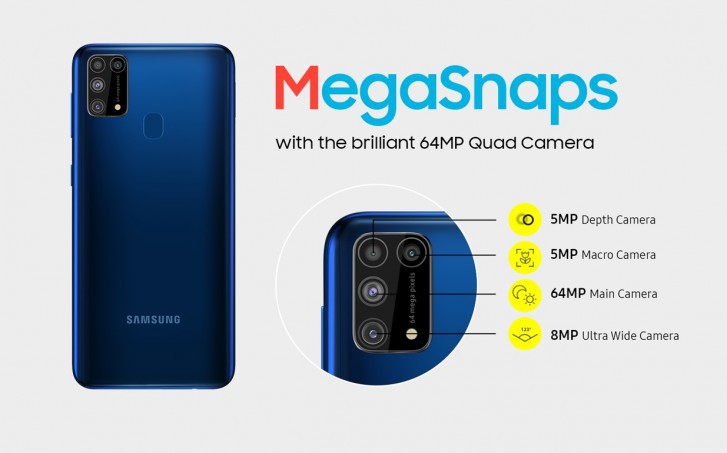 Samsung Galaxy M31 xuất xưởng với cụm bốn camera, pin 6.000mAh và Android 10 ảnh 2