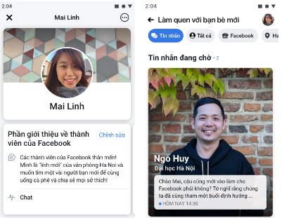 Facebook cho người dùng Việt Nam thử nghiệm tính năng “Gặp gỡ bạn mới”