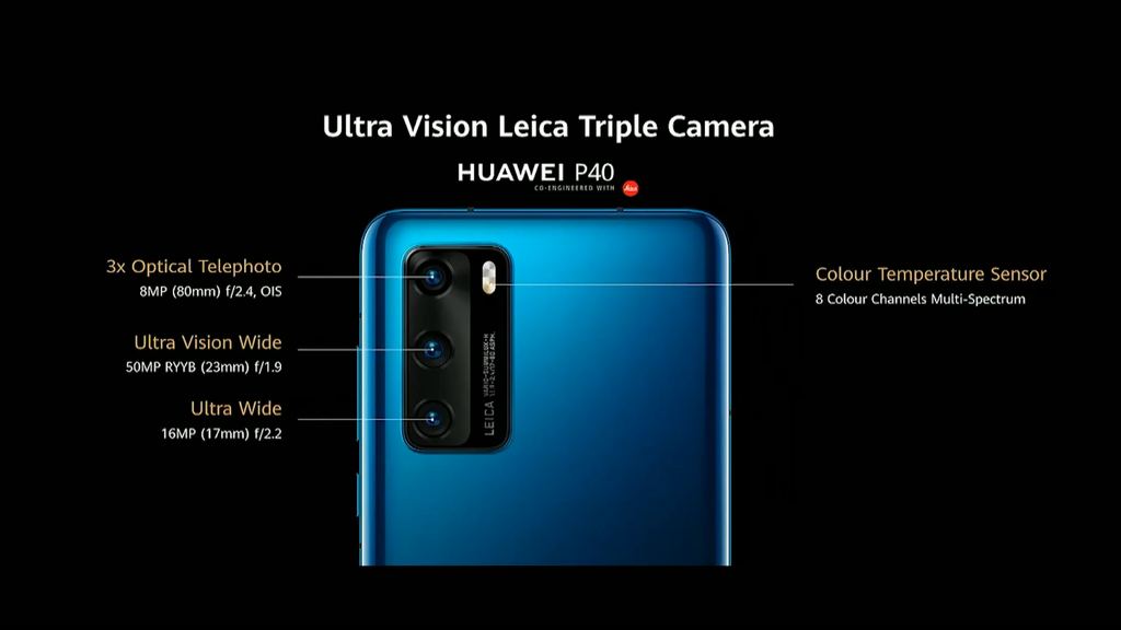 Huawei P40 trình làng: camera 50MP, zoom quang 5x, tính năng trội hơn đối thủ ảnh 25