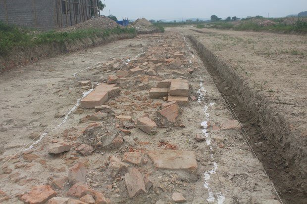 Những di tích đã xuất lộ cho thấy dấu tích khu lăng miếu của hoàng tộc Nguyễn có mặt bằng quy mô, cấu trúc khác 