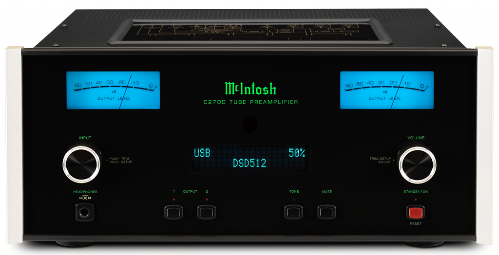 Preamp mới McIntosh C2700 – Sự kết hợp giữa khuếch đại bóng đèn truyền thống và công nghệ digital tối tân ảnh 2
