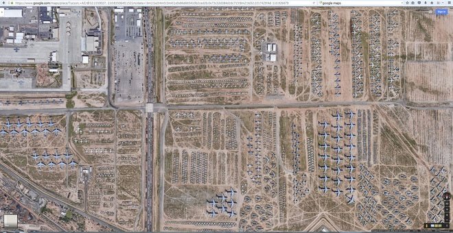 Nghĩa địa máy bay lớn nhất thế giới