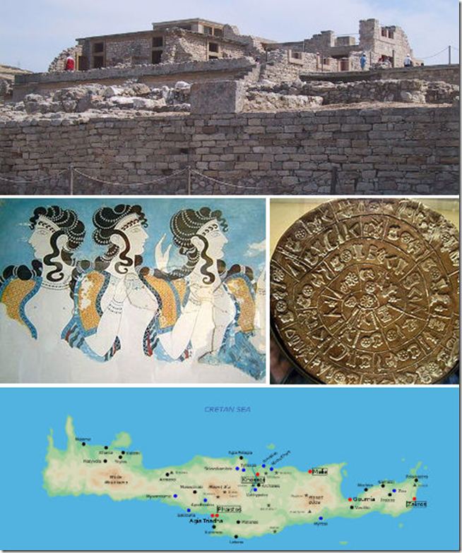 Nền văn minh Minoans, đảo Crete